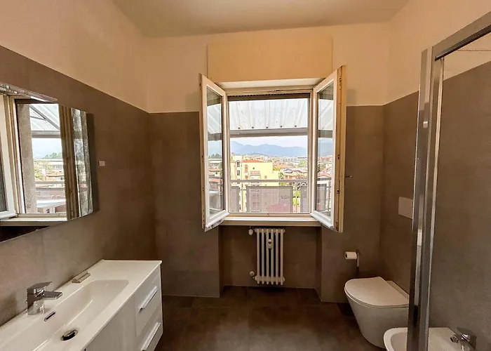 Skyloft - Attico Chic Con Panorama Unico Бергамо